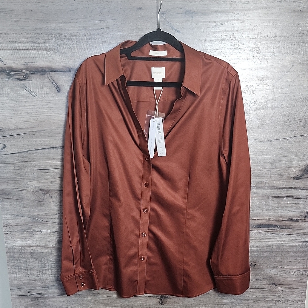 Elegant Brown Women's Top